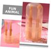 TOVINANNA 2pcs Silicone Boy Girl Toothbrush Set for Boys and Girls Tongue Cleaning Brush and Storage Box for Oral Cleaner Newborn view 3