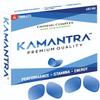 KAMANTRA - Mantra to Enhance Your Performance - Extra Strength Performance Enhancing, Stamina Endurance Booster Blue Supplement Tablets for Men - 4 Ginseng Tablets view 1