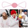 Nose Cover, Wool Nose Guard, Outdoor Nose Protector, Funny Nose Decors, Cold Weather Protector, Cozy Nose Warmer, Soft Wool Nose, Stylish Nose Cover, Unique Winter Nose Wear, Winter Nose Accessory view 4