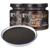 Instant black sesame paste, pure black sesame sauce 150g/can, healthy and sugar free, hot pot dipping sauce, bread seasoning, nutritious black sesame, side dishes, salad dressing (3 cans) view 1