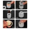30pcs Coffee Capsule Shells, Reusable Coffee Capsule Lids Single Use Coffee Pods Cups Food Grade Silicone Refillable Coffee Pods Cap Airtight for Home Use view 4