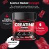 Supplmnt. Creatine 120 Gummies Max 5000mg for Men & Women Creatine Monohydrate Plus B12 and L-Taurine Chewable Gummies, 1 Month Supply (Single, Strawberry) view 3