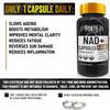 NAD - NAD Supplements Booster Anti-Aging Resveratrol and Metabolism Booster - NAD+ Supplements UK Pure for Cellular Repair, Cortisol Reducing Supplments and Brain Fog Supplement view 2
