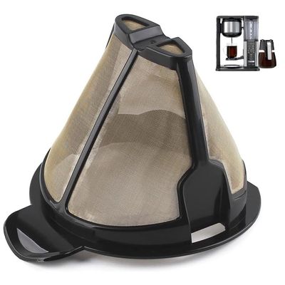 CM300 Coffee Filter Basket for Ninja,Reusable Permanent Coffee Pot Replacement for Ninja Coffee Maker CM300, CM305, CM360, CM371, CM400 (1)