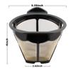 CM300 Coffee Filter Basket for Ninja,Reusable Permanent Coffee Pot Replacement for Ninja Coffee Maker CM300, CM305, CM360, CM371, CM400 (1) view 2