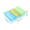 NAMOARLY Thermometer Storage Box Dividers Portable Thermometer Organizer Cleaning Box Case for Home Hospital Use view 2
