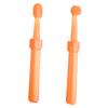KOMBIUDA 2pcs Delicate Toothbrush Set for Teething Brush Boys and Girls Toothbrush Storage Box Boy Girl Oral Care Cleaner for Training Teeth Brushing view 1