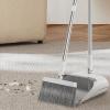 Dust Pan And Brush Combo,Broom With Dustpan Set for Outdoor Cleaning - Portable Dust Pan And Brush Kit for Outdoor Courtyard view 2