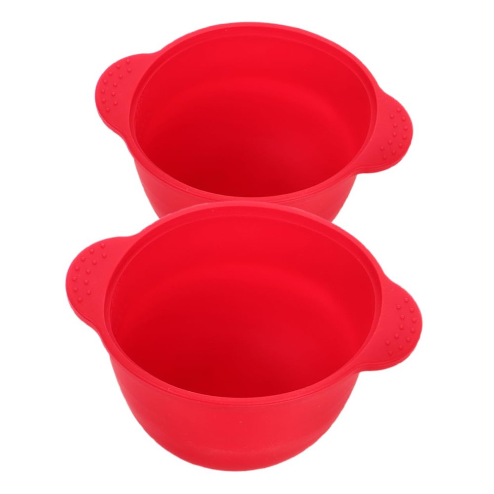 BELLIFFY 2pcs Silicone Wax Melt Liners for Waxing Pot Reusable Wax Warmer Bowls Capacity for Hair Removal and Waxing Treatments