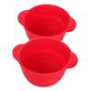 BELLIFFY 2pcs Silicone Wax Melt Liners for Waxing Pot Reusable Wax Warmer Bowls Capacity for Hair Removal and Waxing Treatments view 1