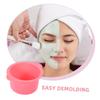 Baluue 2pcs Silicone Waxing Bowl for Hair Removal High Temperature Resistant Foldable Design for Easy Storage for Home Spa Salon Use view 3