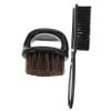 CANIGHT 1set Hair Detangler Brush Neck Duster for Men Beard Brush Grooming Kit Efficient Detangling Cleanup Tools for Barbers Included view 1
