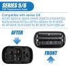 3 Pack 53B Series 5 Replacement Head Compatible with Series 5/6 Shavers, Electric Shaver Foil and Cutter Replacement Head for Series 5/6 5020cs 5018s 5035s 6020s 6040cs 6075cc 6072cc etc view 2