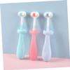 LALADEFIEE 3pcs Cute Toothbrush Boys and Girls Soft Bristles Toothbrush for Boy Girl Years First Manual Cleaning view 2