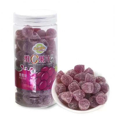 MKSDDF-180g-Fruit Gummy sour sweets Strawberry gummy candy Halal Sweets, Sour Sweets,Gummy Candy, Jelly Sweets, Gummies Candy-Candied Fruit Candy (Grape flavor)