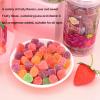 MKSDDF-180g-Fruit Gummy sour sweets Strawberry gummy candy Halal Sweets, Sour Sweets,Gummy Candy, Jelly Sweets, Gummies Candy-Candied Fruit Candy (Grape flavor) view 4