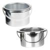 CANIGHT 2pcs Wax Melting Machine Replacement Pots Durable Metal Inner Pan for Wax Warmer Compatible with Hair Removal Waxing Easy to Clean and Demould Inner Diameter view 1