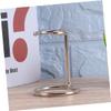 CANIGHT Stainless Steel Beard Brush Holder Barber Accessories Shaving Rack Shave Brush Stand view 3