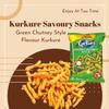 Kurkure Green Chutney Style 85g  Perfect Snack  Crunchy Puffed Strands  Spicy Green Chutney Flavored - Crunchy puffed strands - Phool Makhana (Foxnuts) (Pack of 15) view 4