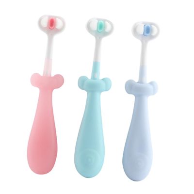 MUSISALY 3pcs Boy Girl Boys and Girls Toothbrush Soft Bristles Cute Design and Oral Care