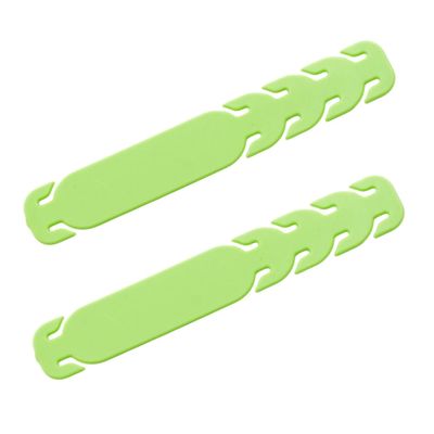 KOMBIUDA 10pcs Green Mask Hooks Mask Extension Buckle Slip Ropes Hanging Buckle for Elastic Band Use as Making Ear Rope