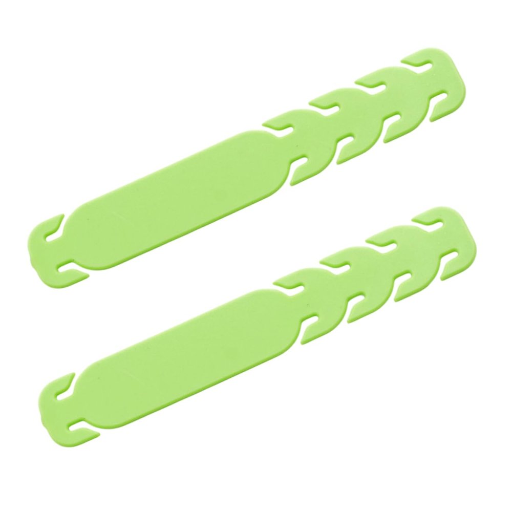 KOMBIUDA 10pcs Green Mask Hooks Mask Extension Buckle Slip Ropes Hanging Buckle for Elastic Band Use as Making Ear Rope