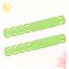 KOMBIUDA 10pcs Green Mask Hooks Mask Extension Buckle Slip Ropes Hanging Buckle for Elastic Band Use as Making Ear Rope view 2
