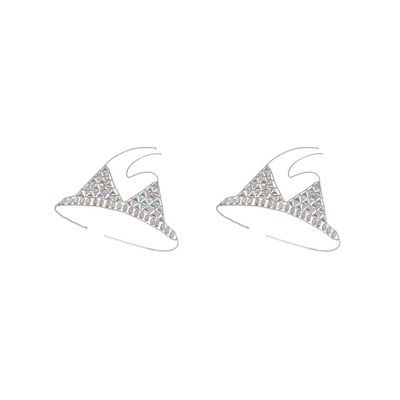2 set New Women Harness Top Bra Bikini Chainmail Lingerie Chest Body Chain Silver
