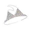 2 set New Women Harness Top Bra Bikini Chainmail Lingerie Chest Body Chain Silver view 2