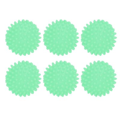 Tyenaza 6Pcs Laundry Ball, PVC Safe Reusable Household Supplies for Washing Machine Washer