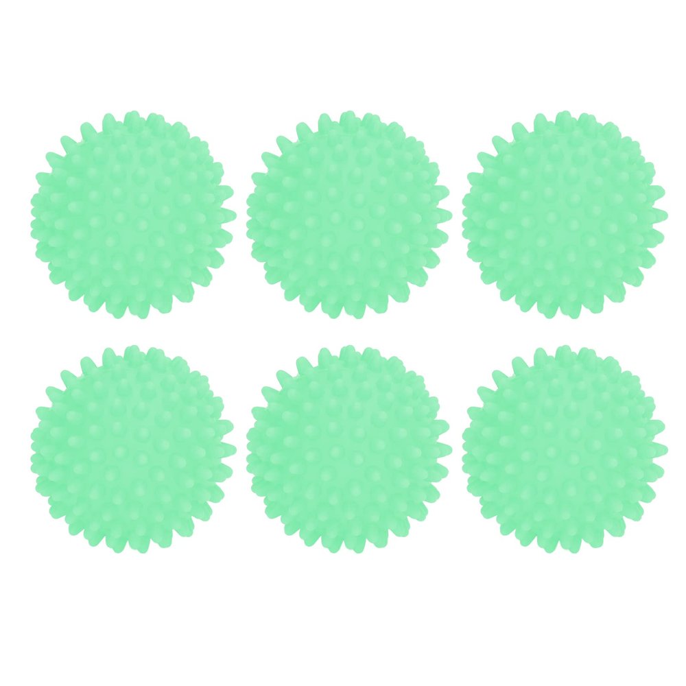 Tyenaza 6Pcs Laundry Ball, PVC Safe Reusable Household Supplies for Washing Machine Washer
