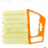 Blind Cleaner 2 Pcs Venetian Blind Cleaner, Window Blind Duster Brush Cleaner Tool Washable Window Shutter Cleaner Tool for Venetian Blinds Air Conditioner and Car AC Vent (Orange) view 1