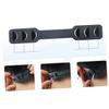 SECFOU 6pcs Ear Protective Mask Hooks and Hangings Black Anti-Pain Adjustable Ear Rear Mask Hangers for Children view 4