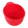 BELLIFFY Silicone Mask Bowl Wax Melting Pan for Facial Bowl Use Hair Wax Warmer for Masks Red Kitchen Accessories view 1