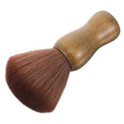 Ipetboom Male Shaving Brush Personal Care Accessory Comfortable Grip and Wooden Handle, Light Brown Bristles Facial Cleansing Tool for Men, for Trips and Business Travel