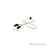 POPETPOP Hat String Adjustable Windproof Strap Clip Retainer for Bucket Hats Chin Cord Strap Beige view 2