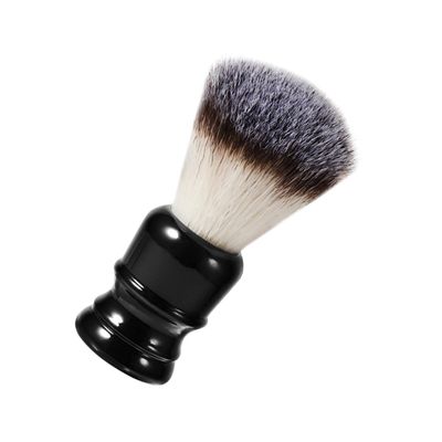 Ipetboom Nylon Beard Brush Resin Handle for Men Portable Beard Cleaning and Styling Tool for Shave Routine