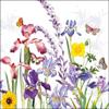 20 Napkins Flowers Meadow in Spring as Table Decoration Paper Napkins with Motif Also for Decoupage and Decoupage 33 x 33 cm view 1