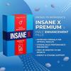 10 INSANE X Premium - Extra Strong Pills for Men UK - Natural Fast-Acting Maca Ginseng Tablets for Men - for Enhanced Performance view 2