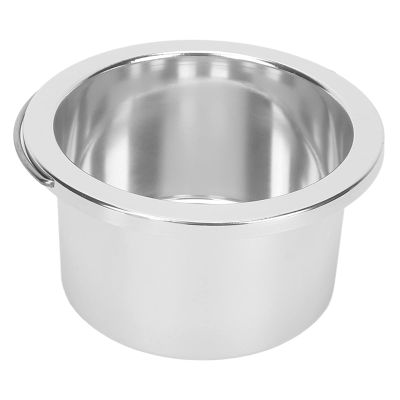 Wax Pot Liner, Silver Wax Warmer Inner Pot Non Stick and Heat Conductive 100mm Aluminum Alloy Hair Removal Waxing Bowl Accessory for Hair Remover Machine