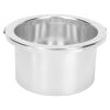Wax Pot Liner, Silver Wax Warmer Inner Pot Non Stick and Heat Conductive 100mm Aluminum Alloy Hair Removal Waxing Bowl Accessory for Hair Remover Machine view 3