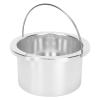 Wax Pot Liner, Silver Wax Warmer Inner Pot Non Stick and Heat Conductive 100mm Aluminum Alloy Hair Removal Waxing Bowl Accessory for Hair Remover Machine view 4