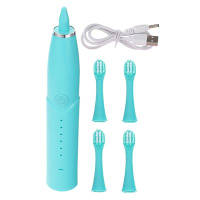 Baluue 3sets Electric Toothbrush for Boys and Girls Convenient Cartoon Tooth Brush for Childrens Oral Care at Home Travel