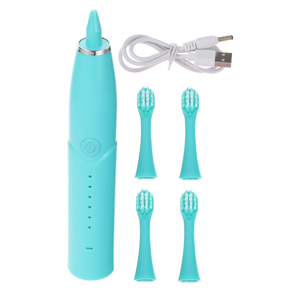 Baluue 3sets Electric Toothbrush for Boys and Girls Convenient Cartoon Tooth Brush for Childrens Oral Care at Home Travel
