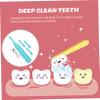 Baluue 3sets Electric Toothbrush for Boys and Girls Convenient Cartoon Tooth Brush for Childrens Oral Care at Home Travel view 2