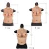 KRLZKID Lifelike Silicone Breast for Mastectomy Cosplay Crossdresser Transgender Half Body Breastplate,Color 1-E cup view 3