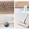 Stainless Steel Wire Industrial Outdoor Broom Brush with Long Handle for Patio and Road Cleaning view 4
