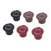 6pcs Reusable Capsules Cups Household Coffee Capsules Filter Refillable Capsules Pods for Coffee Making view 4