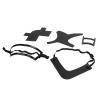 Beard Straightener For Men, 5 Piece with Multifunctional Beard Shaper Beard Lineup Tool For Hairline Neckline (Black) view 1
