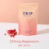 TRIP Magnesium Glycinate Powder - 7,500MG Magnesium per Pack with L-Theanine & Lions Mane, Delicious Pomegranate Orange Blossom Flavour, Sugar Free, 1 Pack - 30 Drink Mix Servings view 3